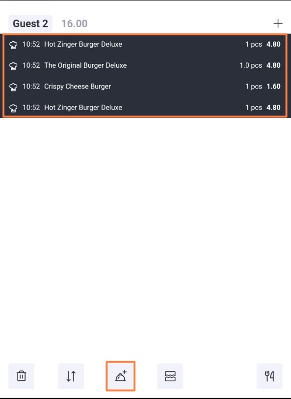 Waiter & Cash Desk > Duplicating a dish > 177.jpg